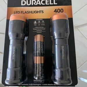 Duracell LED Flashlights with Batteries